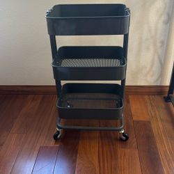 3 Tier Rolling Cart. Have Dury 