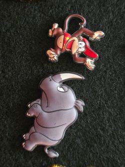 Diddy Kong & Rhino Enamel Pin Set Character Pins