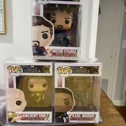 Doctor Strange Funko Pop Bundle 4 Total Pops