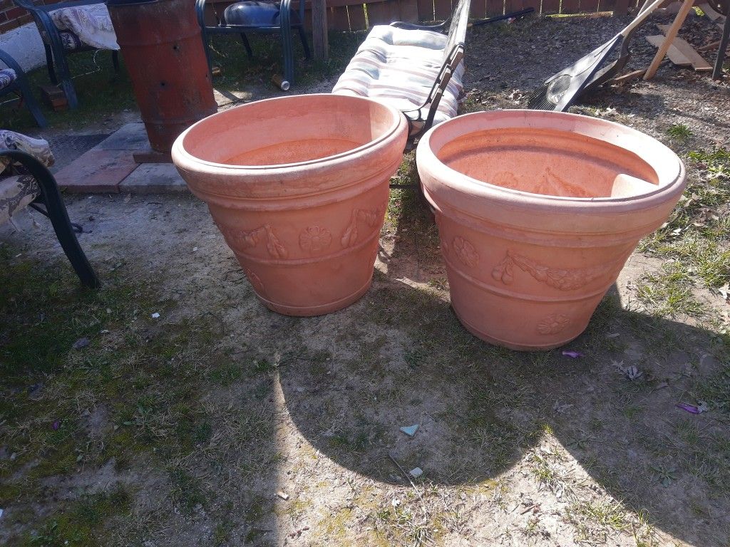 Huge Outdoor Flower Pots