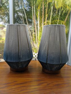 Nautical Style Table Rope Lamps