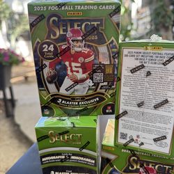 2025 NFL Select Blasters trading cards