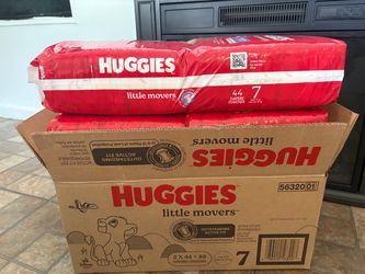 Huggies Little Movers Size 7 Diapers –176 counts