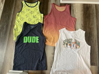 Kids Size 10 Tanks 