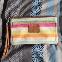 Coach Watercolor Wristlet