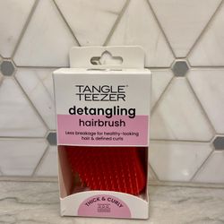 Tangle Teezer The Original Detangling Hairbrush - Thick & Curly / Red. New/unopened. Gift-giving condition. 