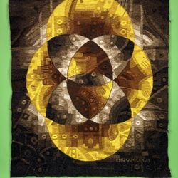 Large Peruvian Woven Alpaca Tapestry