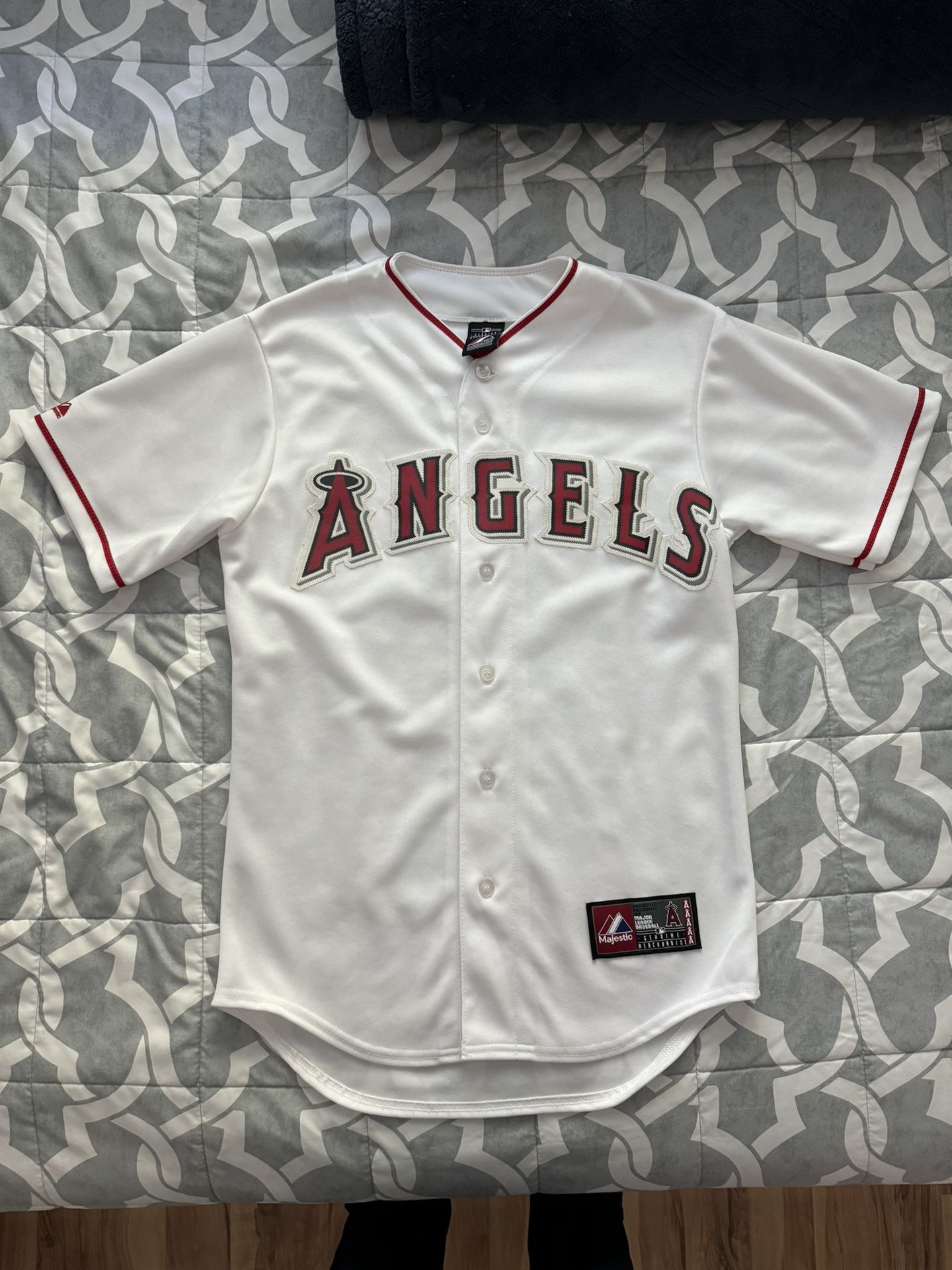 Majestic Angels Home Jersey