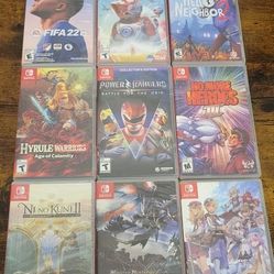 Nintendo Switch Games Available 