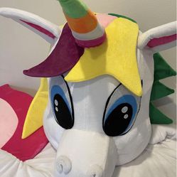 Unicorn Full Mascot Costume Size XL