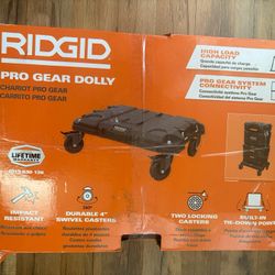 RIDGID Pro Gear Dolly RIDGID Pro Gear Dolly modular tool cart base unit. 
