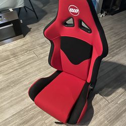 Red Openwheeler Racing Seat