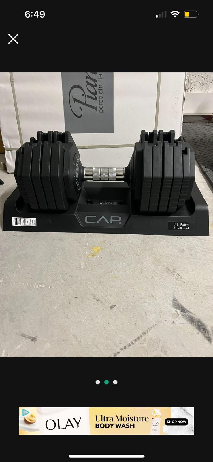 Single CAP Barbell 55 Lb