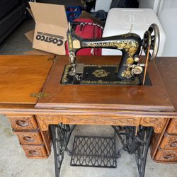 Antique Singer Sewing Machine 