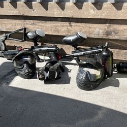 Complete set of paint balls