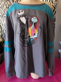 Nightmare Before Christmas Long Sleeve Graphic Shirt