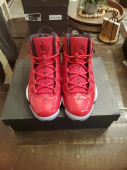 Jordan 6 Rings University Red