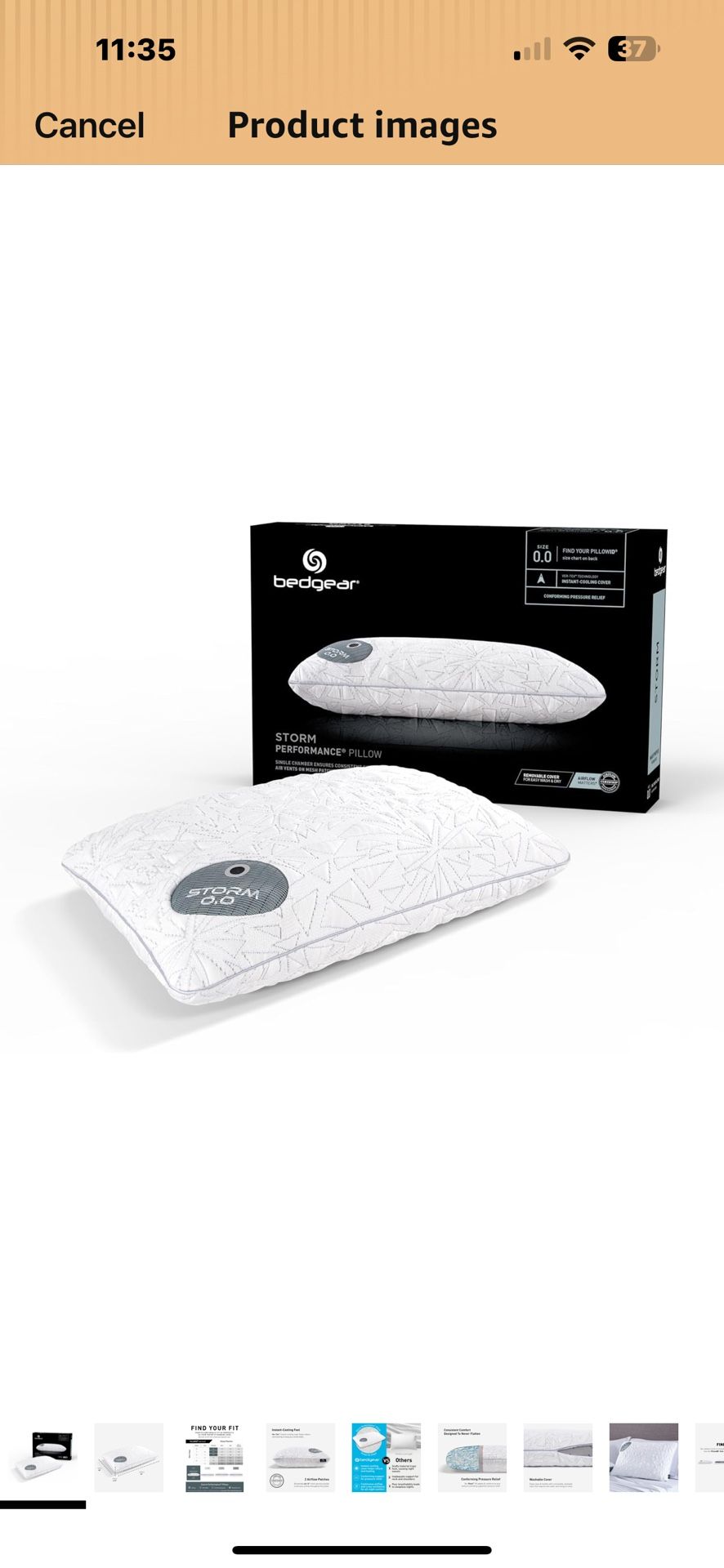 Bedgear  Cooling Pillow