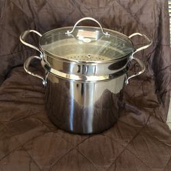 Olla de 8 Qt. Con Vaporera Princess House Nueva $140