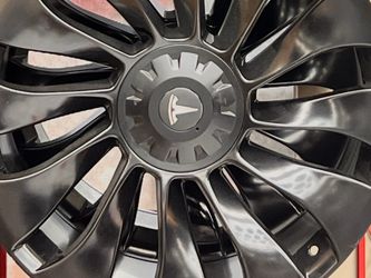 21” Turbine wheel Real Oem Tesla Model y ——$795 wheel exchange 5x114.3 mm