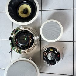 Ceiling Mounted Surround Sound Speakers (5)