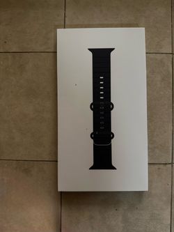 Apple -49mm Black Ocean Band - Black Titanium Finish