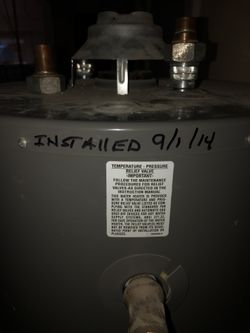 Richmond Water Heater 6G40-36F1 for Sale in Winfield, IL - OfferUp