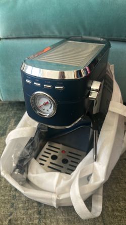 CasaBrews 5418 Espresso Machine, Navy