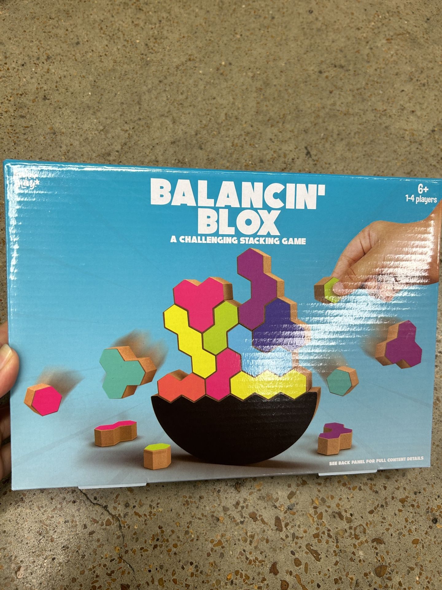 NWT Wooden Balancing Blox challenging stacking game
