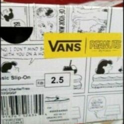 Brand New Snoopy Peanuts VANS