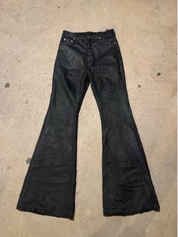 Rick Owen’s Mainline Waxed Bolan Jeans