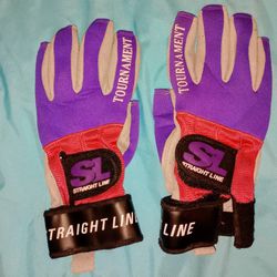 Classic New Straight Line Tournament Edition Wakeboarding Gloves Size XL  NEW Never Used Customizable 