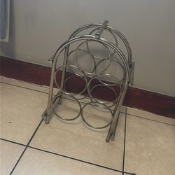 5 bottle wine rack