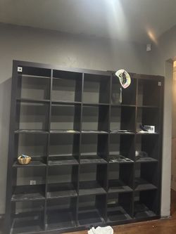 5x5 ikea lack bookshelves