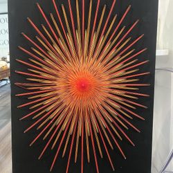 1960s 3-D String Art 