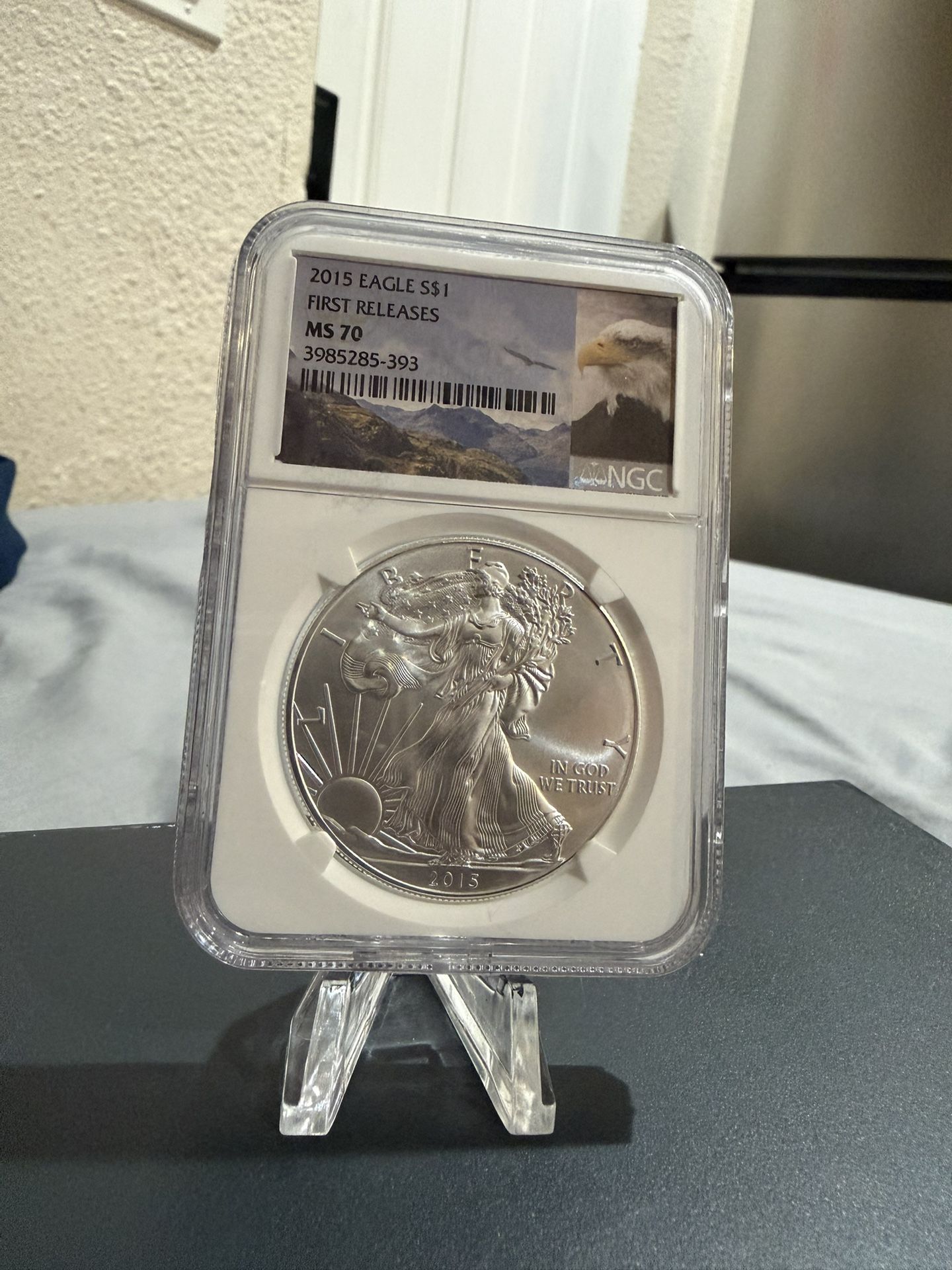 2015 American SILVER Eagle NGC MS70 First Releases