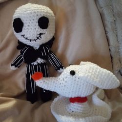 Jack Skeleton And Zero 
