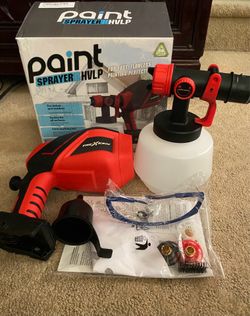Cordless Paint Sprayer  Batteries,Electric Paint Sprayer with 1200ML,Easy to Clean,Adjustable Spray Modesfor Home Renovation No Battery