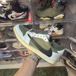 Jordan 1 Travis Scott Medium Olive 