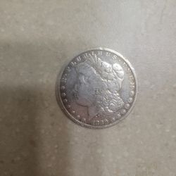 1889 O Morgan Silver Dollar 
