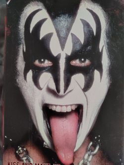 GENE SIMMONS KISS AND MAKEUP hardcover