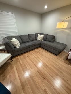 Dark Grey Sectional For Sale
