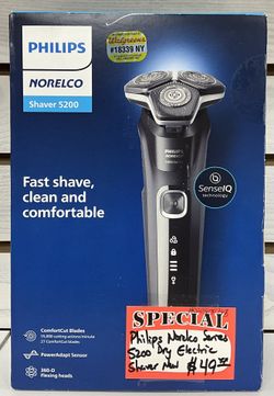 Philips Norelco Series 5200 Dry Electric Shaver New 