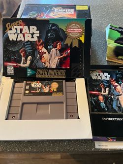 Super Star Wars SNES Complete in Box