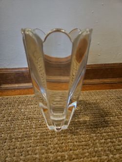 Orrefors Mayflower vase never used