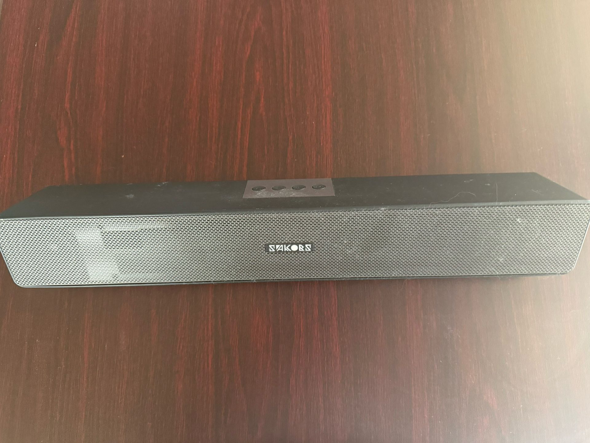 sakobs wireless soundbar speaker.