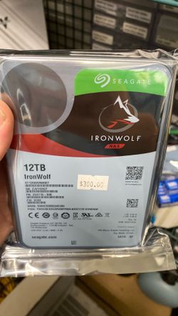 Seagate iron wolf 12TB NAS