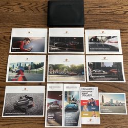 *OEM Porsche Panamera Owners Operators Full Manual Set w/Case FOR SALE