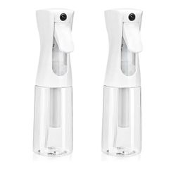 Continuous Spray Bottle for Hair-6.8 OZ(200ML) 2 Pack Empty Ultra Fine Water Mist Sprayer for Hairstyling, Salons, Cleaning, Plants, Misting & Skin Ca