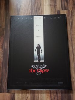 "The Crow" 16x20 canvas print